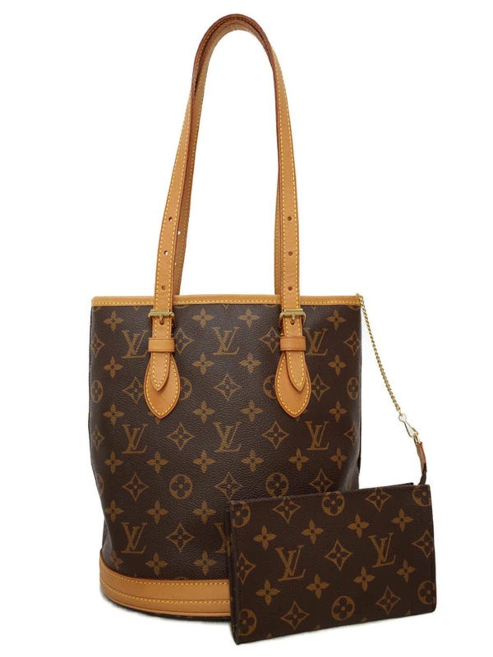 Louis Vuitton Monogram Bucket Shoulder Bag